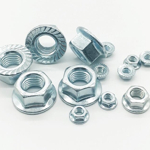 Hex Nuts với mặt bích